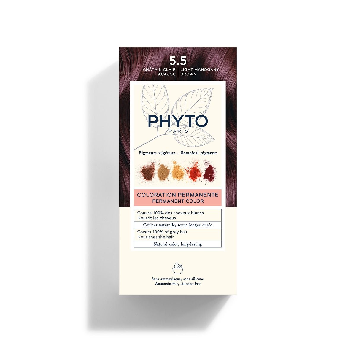 Phyto Hair Color 5.5 Licht Mahoniebruin