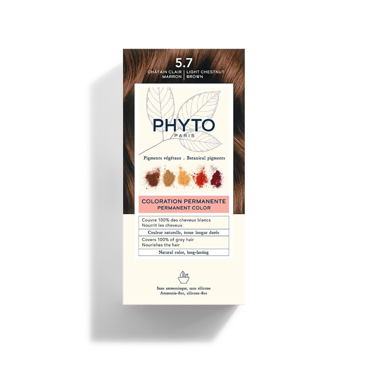 Phyto Hair Color 5.7 Licht Kastanjebruin