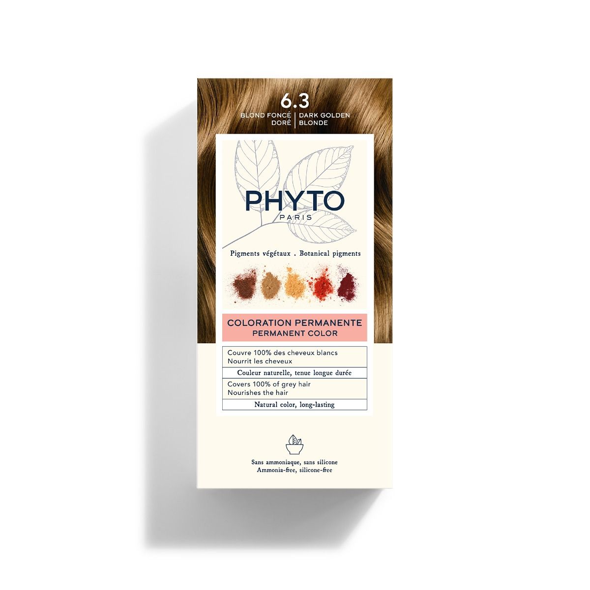 Phyto Hair Color 6.3 Donker Goudblond