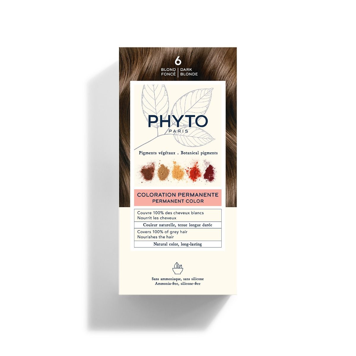 Phyto Hair Color 6 Donkerblond